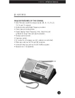 Предварительный просмотр 5 страницы Grundig Eton G1000A Operation Manual