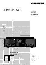 Preview for 1 page of Grundig Fine Arts V 14 DPL-RF Service Manual