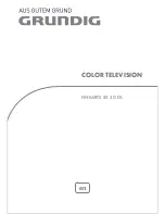 Grundig FINEARTS 55 3D DL User Manual preview