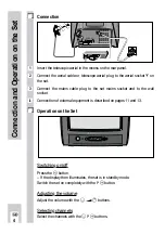 Предварительный просмотр 4 страницы Grundig FINEARTS P 37-080 GB Quick Start Manual