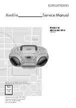 Preview for 1 page of Grundig FREAXX 50 Service Manual