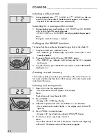 Preview for 11 page of Grundig Freaxx RRCD 4202 User Manual