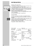 Preview for 18 page of Grundig Freezz 20 RRCD 4301 PLL User Manual