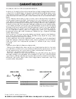 Preview for 26 page of Grundig G-VRC-01 User Manual