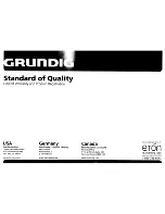 Preview for 24 page of Grundig G6 AVIATOR Owner'S Manual