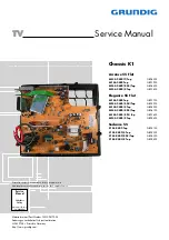 Preview for 1 page of Grundig GBD0400 Service Manual