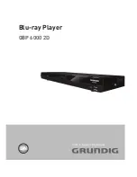 Grundig GBP 6000 2D Manual preview