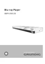 Preview for 38 page of Grundig GBP 6100 2D Manual