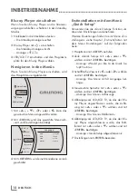 Preview for 49 page of Grundig GBP 6100 2D Manual