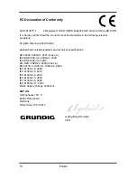 Preview for 20 page of Grundig GCH-K1327T-1 Owner'S Manual