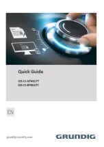 Grundig GD-CI-AP467T Quick Manual preview