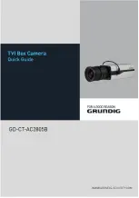 Grundig GD-CT-AC2805B Quick Manual предпросмотр