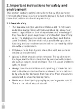 Preview for 4 page of Grundig GDH 80 Y User Instructions