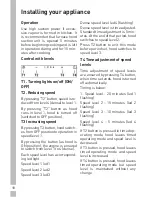 Preview for 18 page of Grundig GDK 4382 B User Instructions