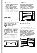 Предварительный просмотр 22 страницы Grundig GDN 17825 FX User Instructions