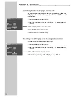 Preview for 36 page of Grundig GDP 1100 User Manual