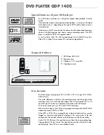 Предварительный просмотр 4 страницы Grundig GDP 1400 User Manual