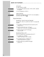 Предварительный просмотр 30 страницы Grundig GDP 1400 User Manual