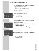 Предварительный просмотр 31 страницы Grundig GDP 1400 User Manual