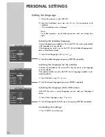 Предварительный просмотр 34 страницы Grundig GDP 1400 User Manual