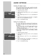 Preview for 32 page of Grundig GDP 1550 User Manual