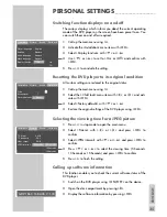 Preview for 35 page of Grundig GDP 1550 User Manual