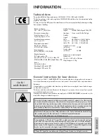 Preview for 37 page of Grundig GDP 1550 User Manual