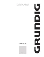 Grundig GDP 1600P User Manual preview