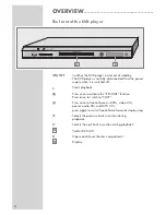 Предварительный просмотр 6 страницы Grundig GDP 1850 User Manual