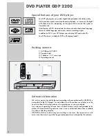 Preview for 4 page of Grundig GDP 2200 User Manual