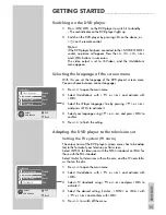 Preview for 15 page of Grundig GDP 2550/2 User Manual