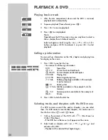 Preview for 20 page of Grundig GDP 2550/2 User Manual