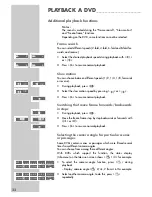 Preview for 22 page of Grundig GDP 2550/2 User Manual