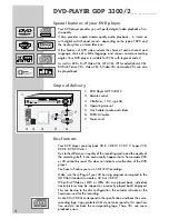 Предварительный просмотр 4 страницы Grundig GDP 3300/2 User Manual