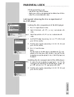 Preview for 33 page of Grundig GDP 3300/2 User Manual