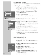 Preview for 34 page of Grundig GDP 3300/2 User Manual