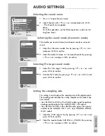 Preview for 35 page of Grundig GDP 3300/2 User Manual