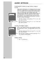 Preview for 36 page of Grundig GDP 3300/2 User Manual