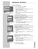 Preview for 37 page of Grundig GDP 3300/2 User Manual