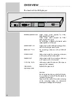 Предварительный просмотр 8 страницы Grundig GDP 3550/2 User Manual