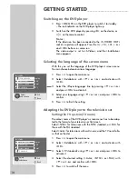 Preview for 16 page of Grundig GDP 3550/2 User Manual