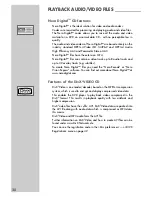 Preview for 28 page of Grundig GDP 3550/2 User Manual