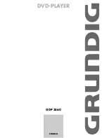 Предварительный просмотр 1 страницы Grundig GDP 3560 User Manual