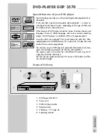 Preview for 5 page of Grundig GDP 3570 User Manual