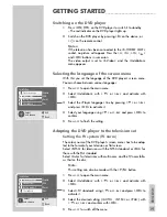 Preview for 19 page of Grundig GDP 3570 User Manual