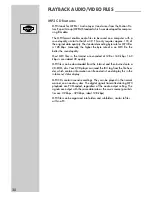 Preview for 38 page of Grundig GDP 3570 User Manual