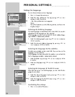 Preview for 50 page of Grundig GDP 3570 User Manual