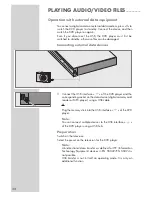 Предварительный просмотр 34 страницы Grundig GDP 3760 User Manual