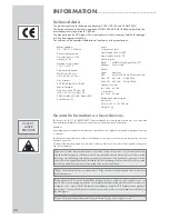 Предварительный просмотр 46 страницы Grundig GDP 3800 User Manual