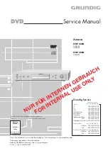 Grundig GDP 4204 Service Manual preview